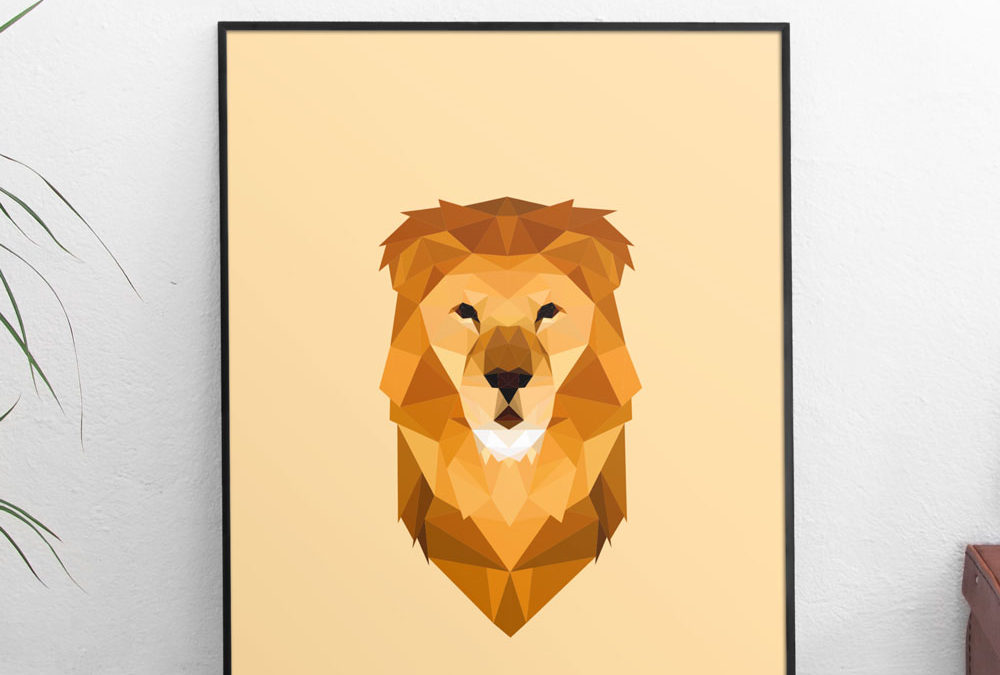 Low Poly Lion